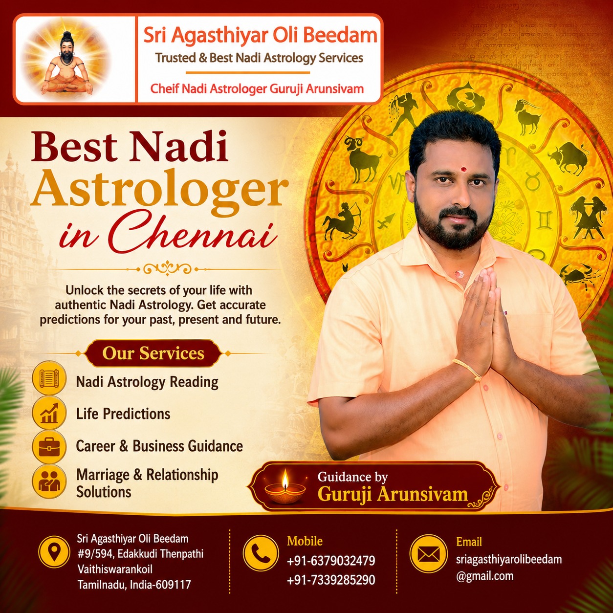 Best Nadi Astrologer in Chennai